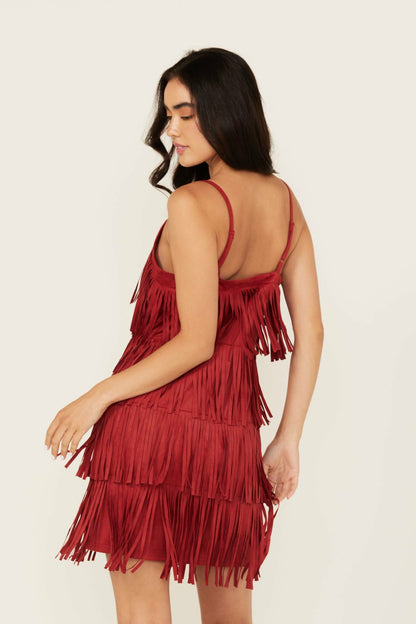Brixworth Red Fringe Festival Dress