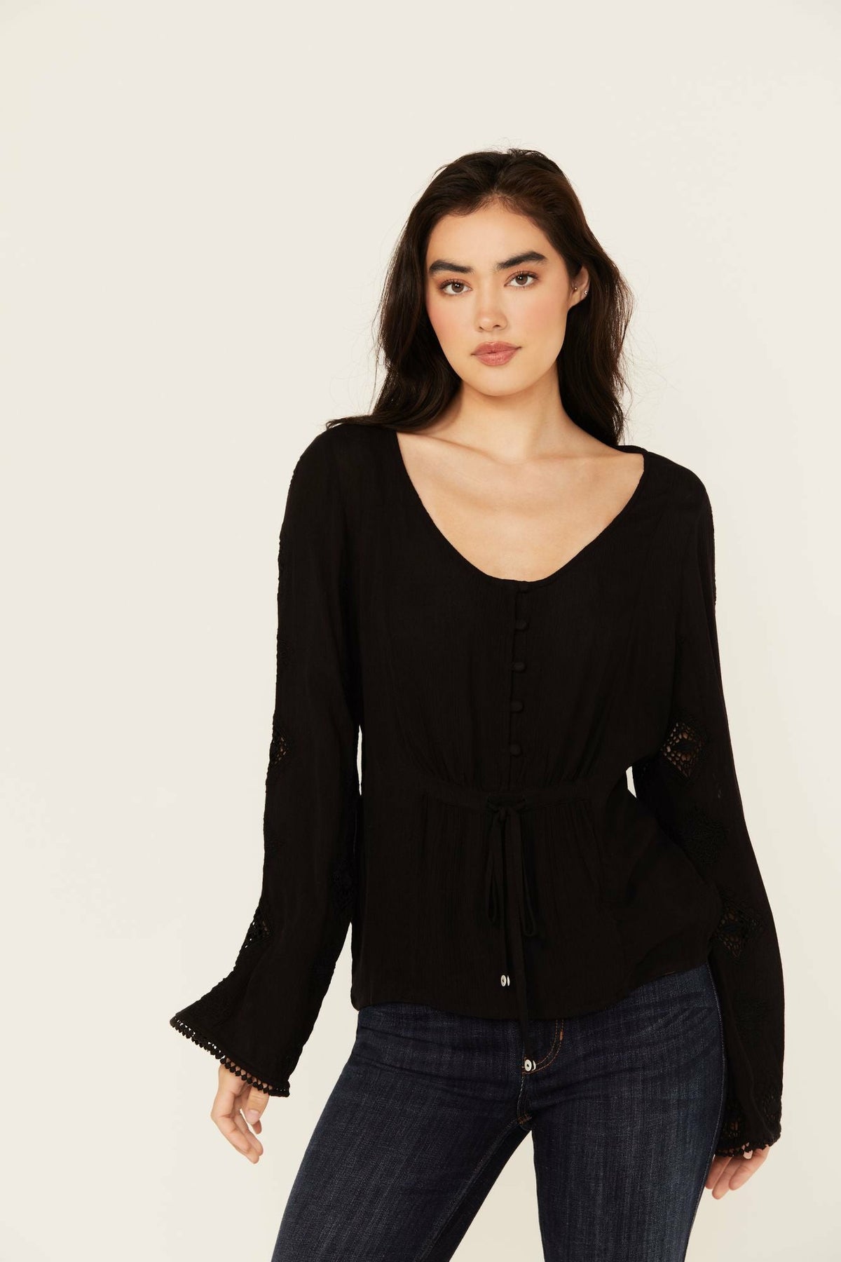 Sharondale Embroidered Long Sleeve Button-Down Shirt