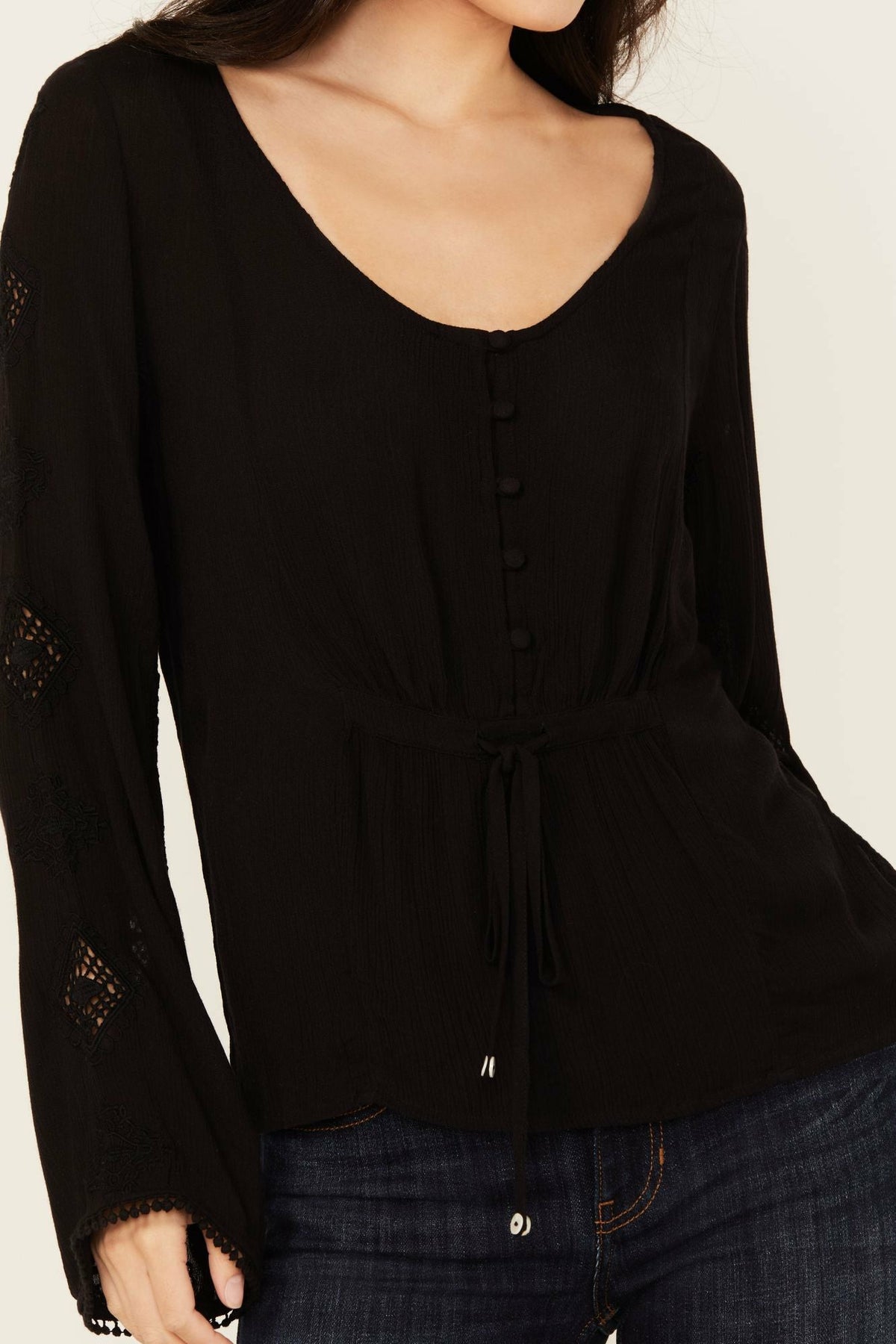 Sharondale Embroidered Long Sleeve Button-Down Shirt