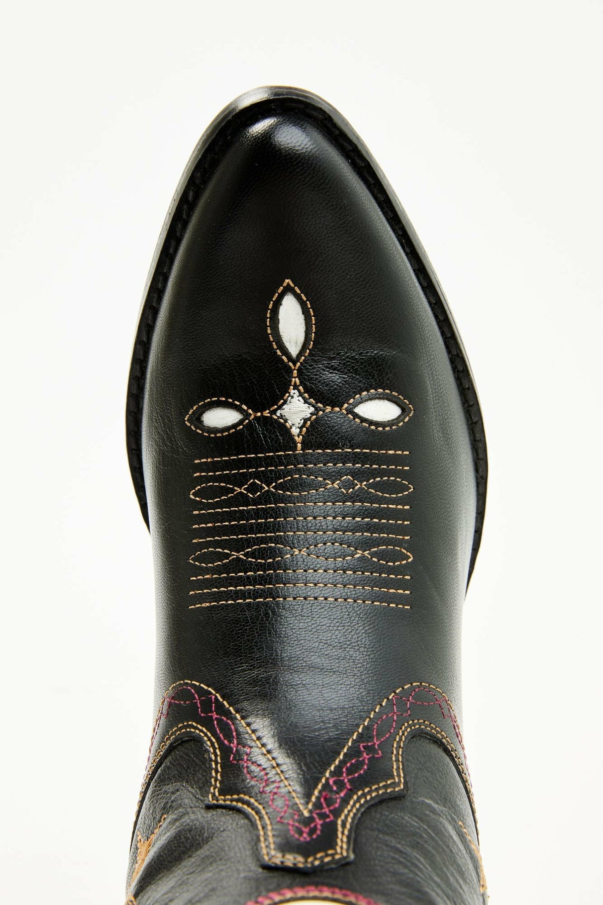 Get Lucky Black Western Boots - Round Toe