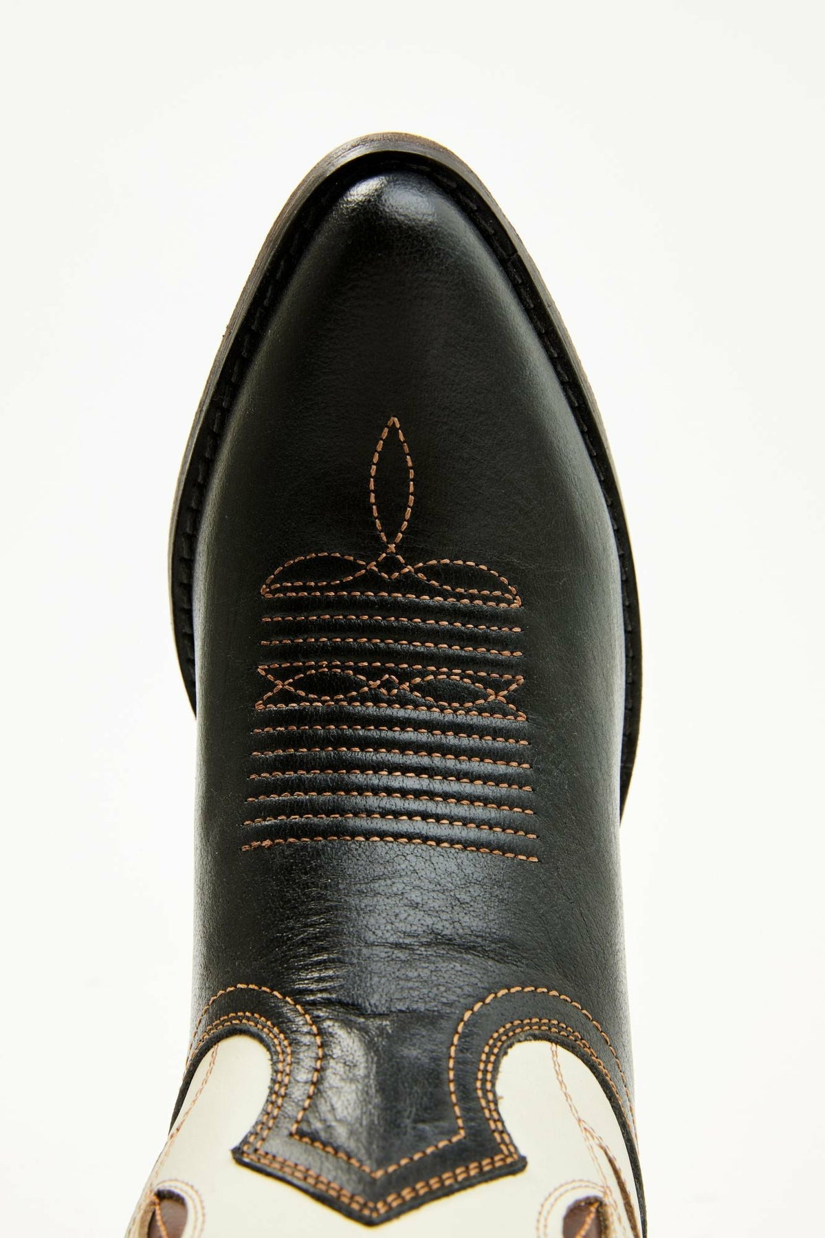 Runaway Black Western Booties - Round Toe