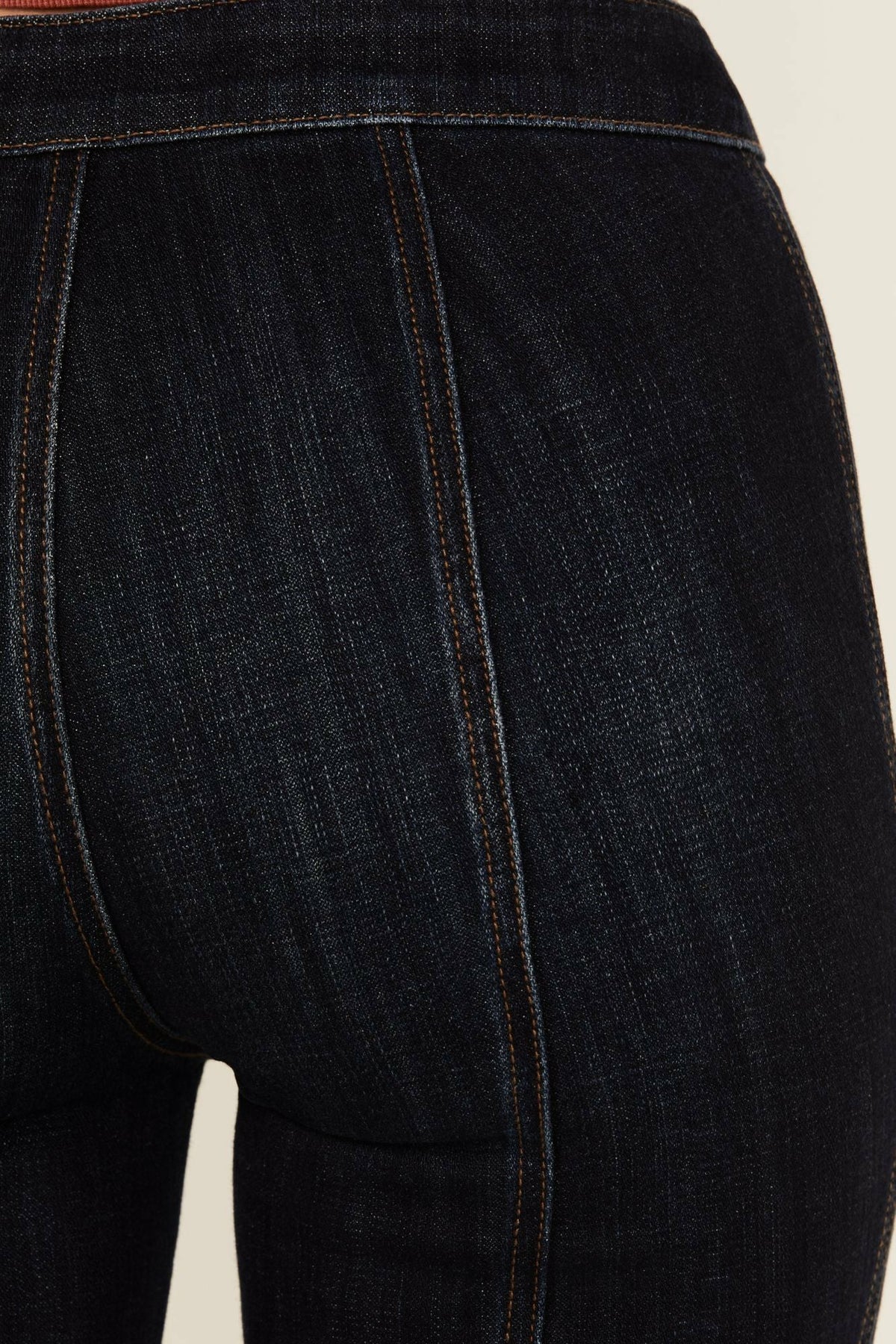 Fontana Dark Wash Legend High Rise Bootcut Comfort Stretch Denim Jeans
