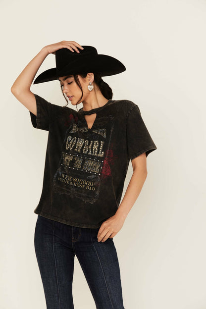 Ride 'Em Cowgirl Short Sleeve Graphic Tee