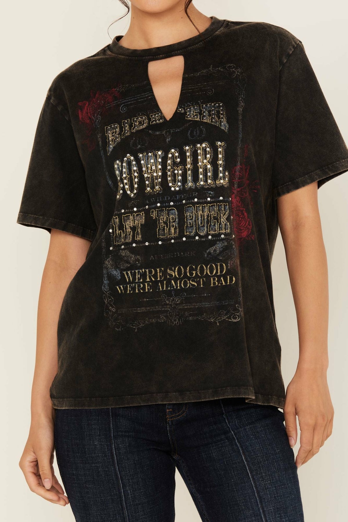 Ride 'Em Cowgirl Short Sleeve Graphic Tee