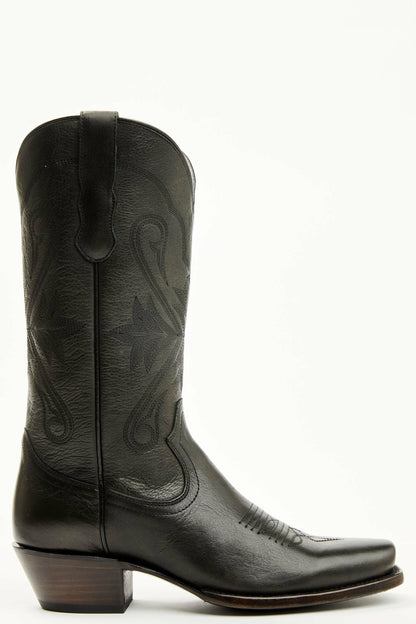 Buttercup Black Western Boots - Square Toe