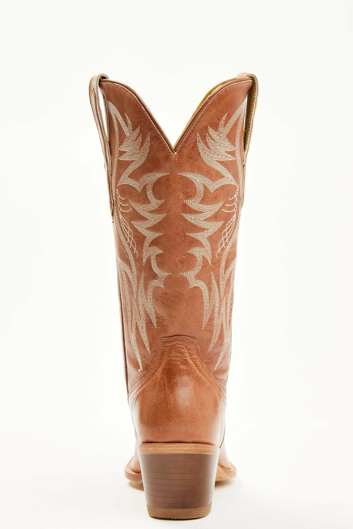 Charmed Life Tobacco Leather Western Boots - Round Toe
