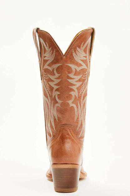 Charmed Life Tobacco Leather Western Boots - Round Toe