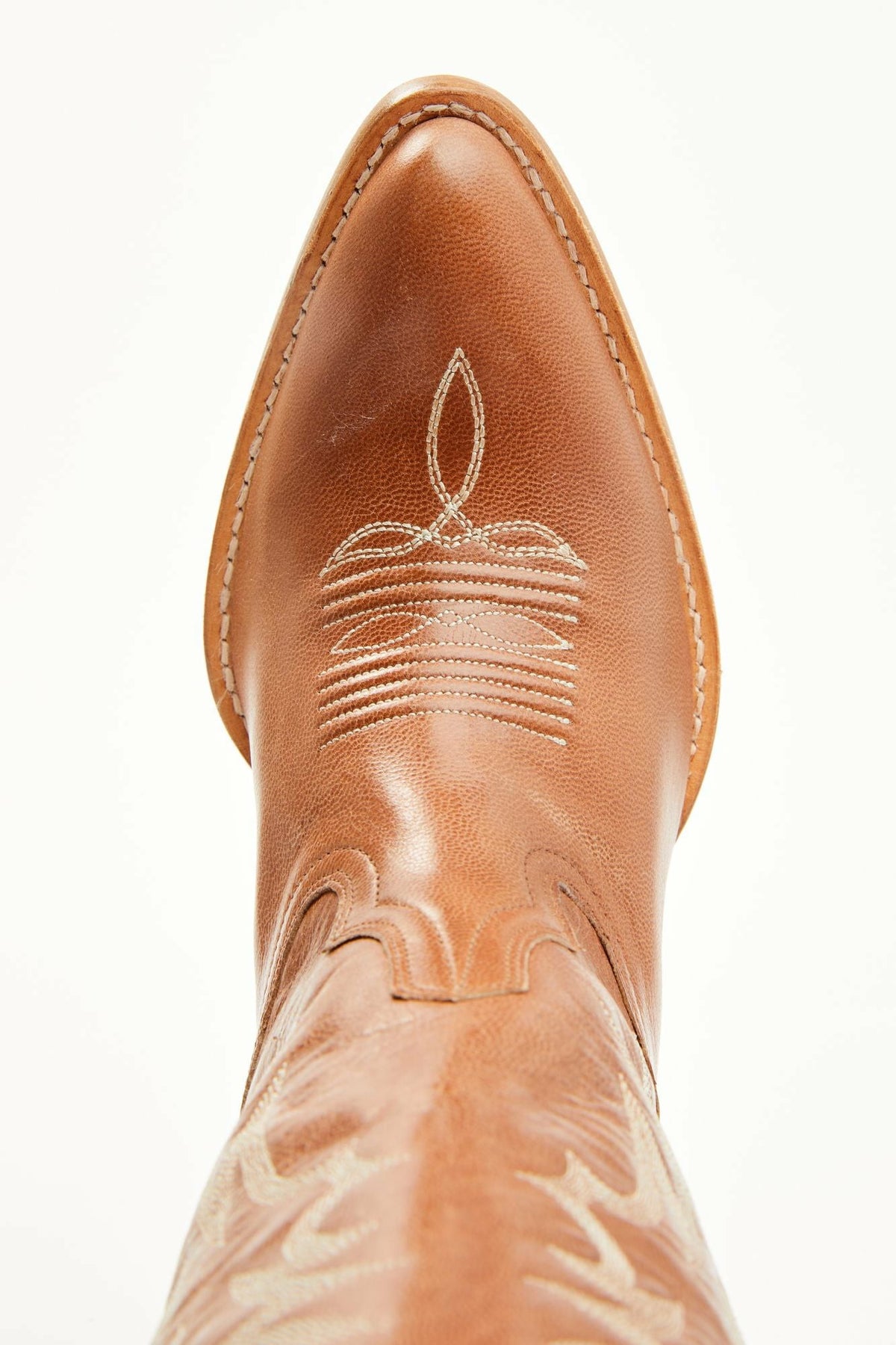 Charmed Life Tobacco Leather Western Boots - Round Toe
