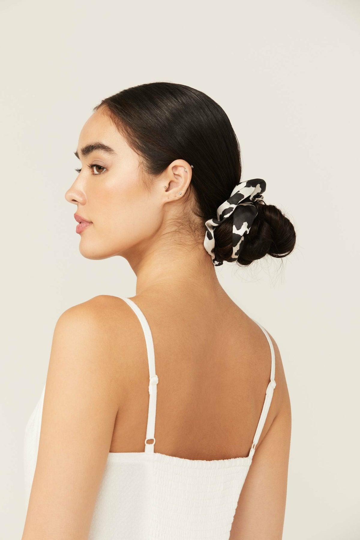 Palmetto Cow Print Oversized Scrunchie Set - 2 Piece