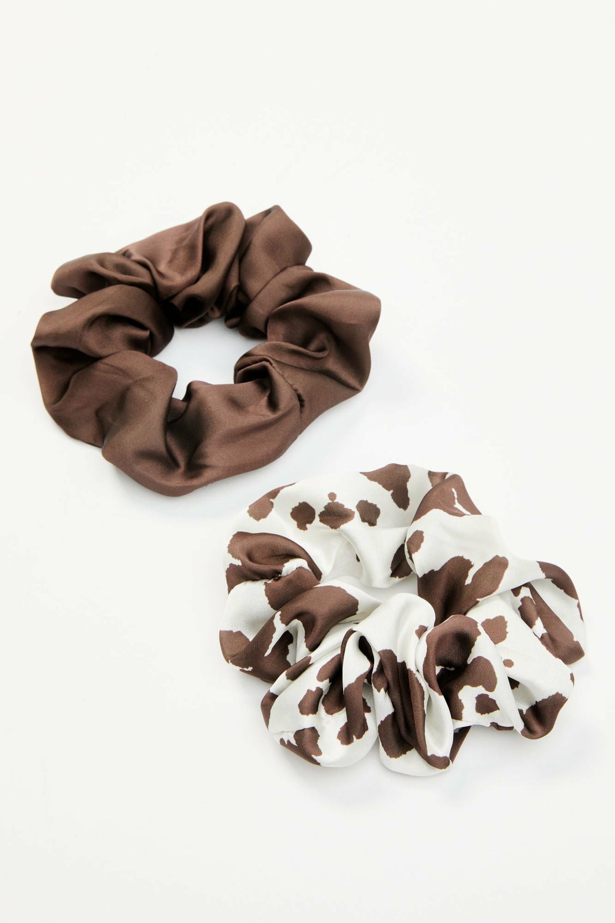Palmetto Cow Print Oversized Scrunchie Set - 2 Piece