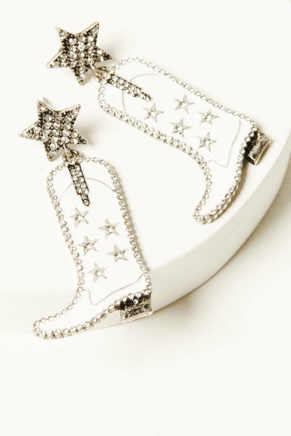Star Boots Earrings