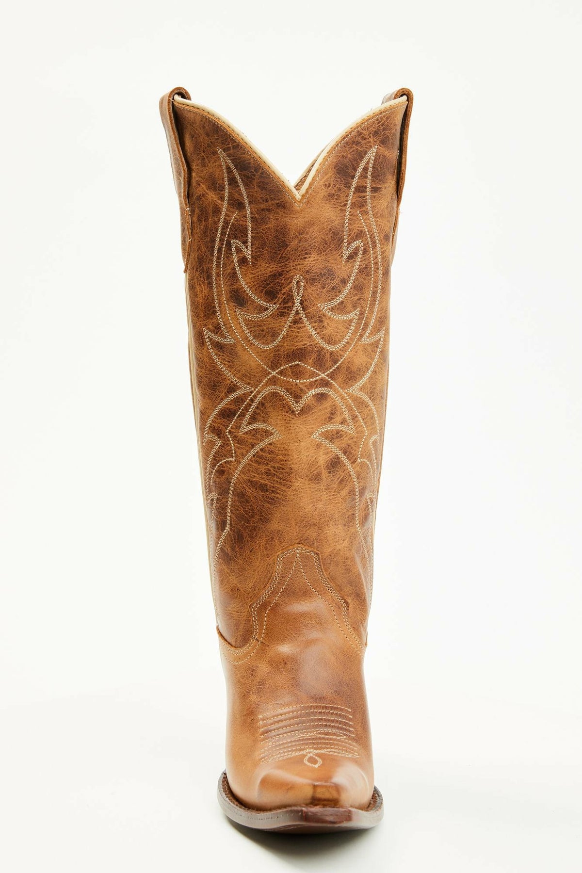 Dallas Alice Brown Tall Western Boots - Snip Toe