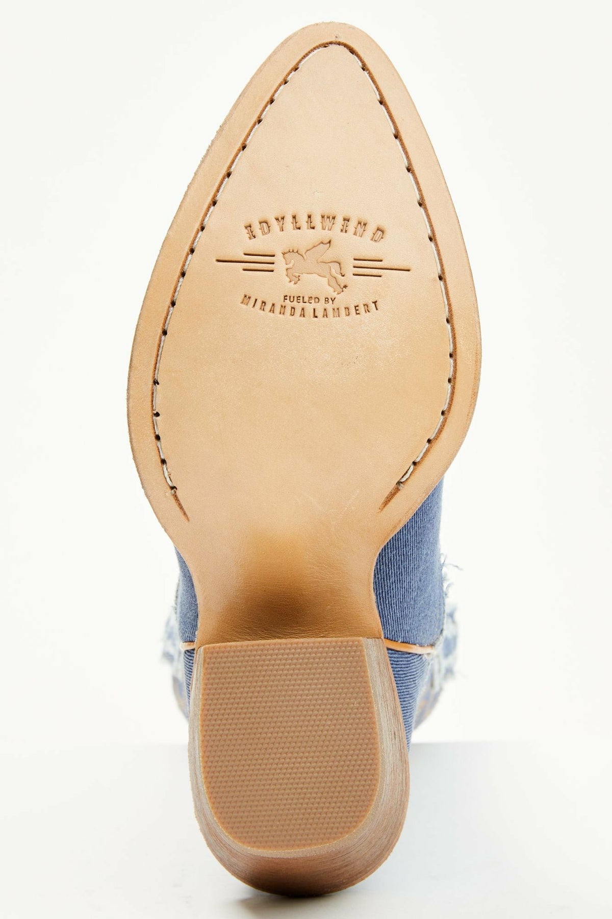 Charmed Life Denim Western Boots - Round Toe