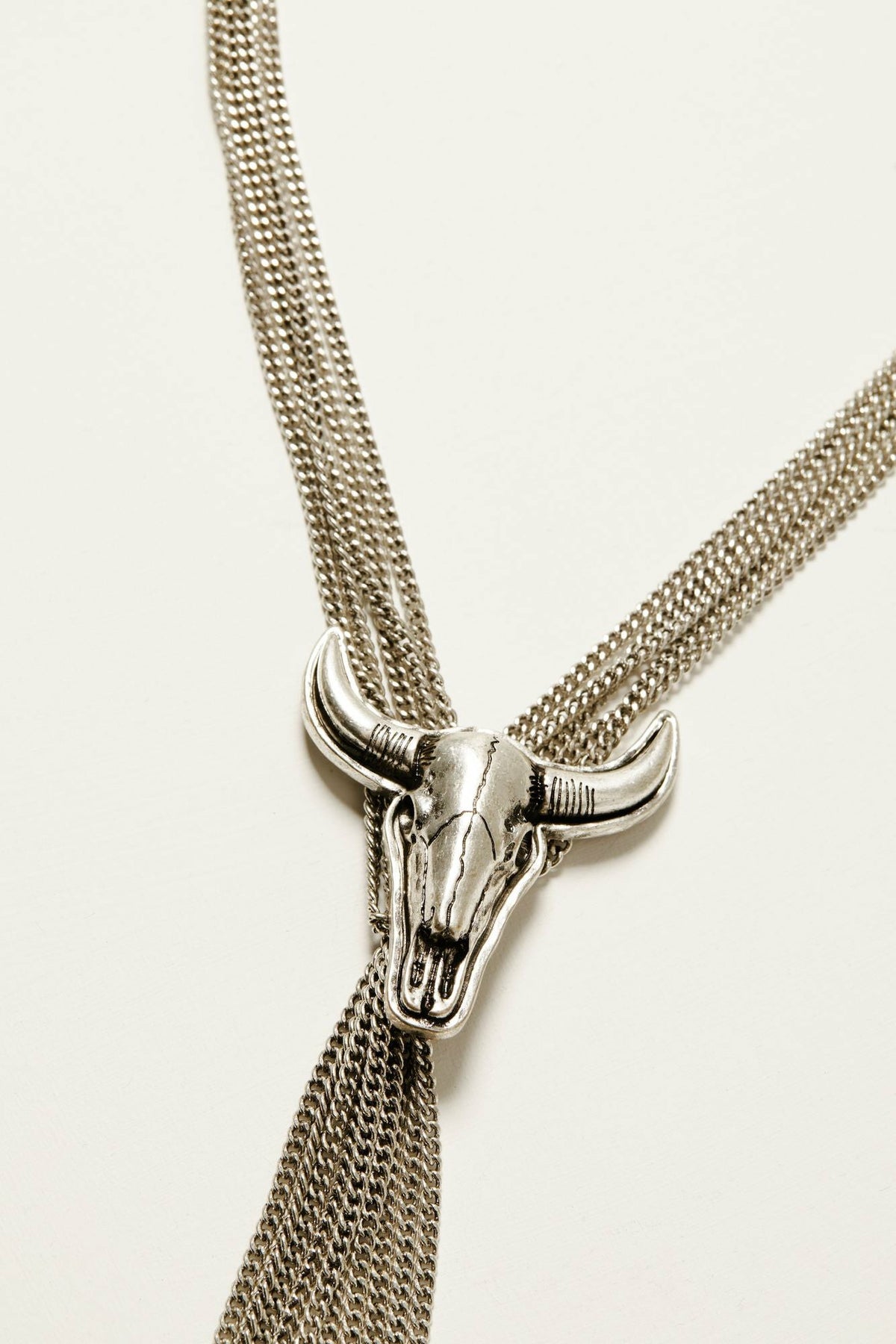 Broadway Chain Fringe Necklace