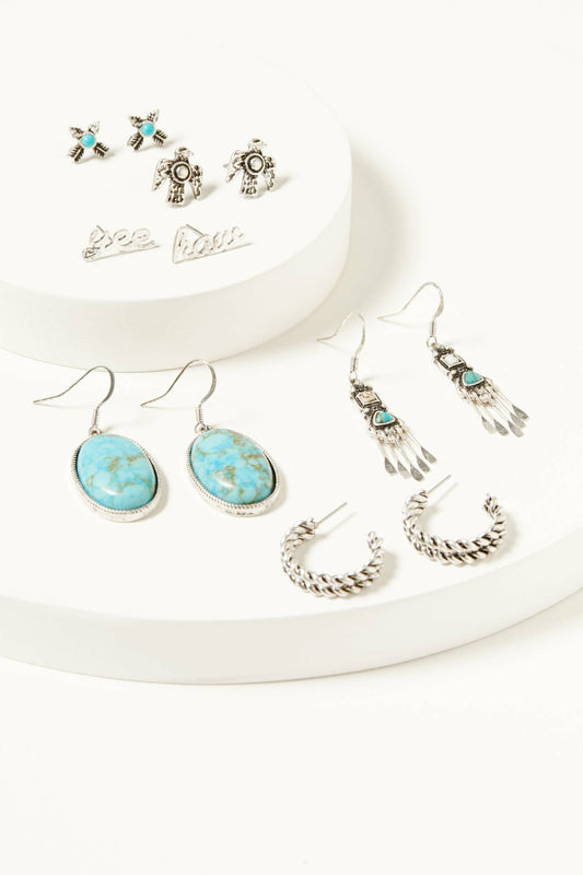 Alteras Yee Haw Earring Set - 6 Piece