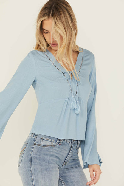 Cedar Lace-Up Top