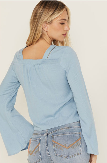 Cedar Lace-Up Top