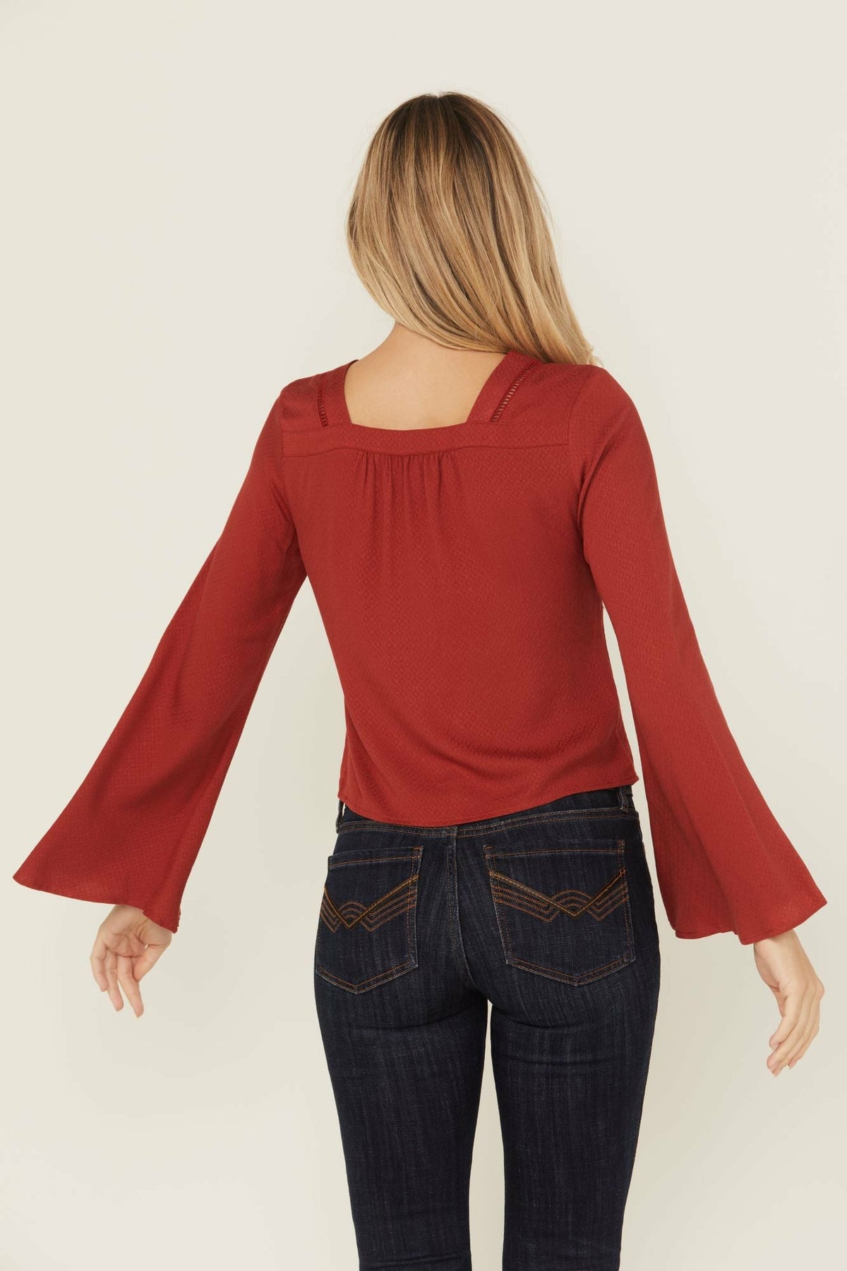 Cedar Lace-Up Top