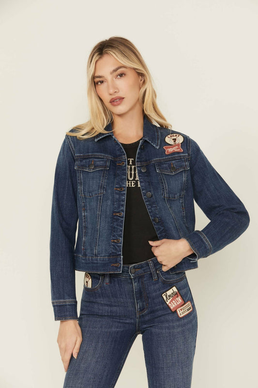Ellwood Patch Denim Trucker Jacket