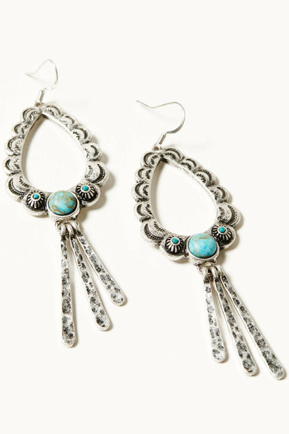 Bellafonte Teardrop Scalloped Earrings