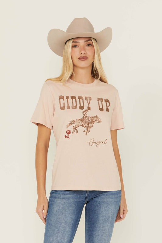 Giddy Up Short Sleeve Graphic Tee