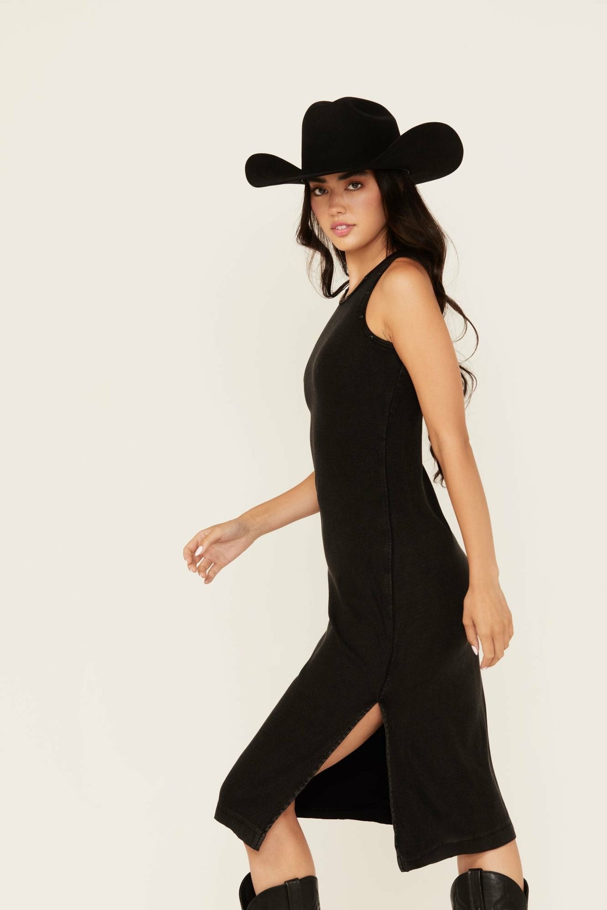 Wild Love Ribbed Midi Dress