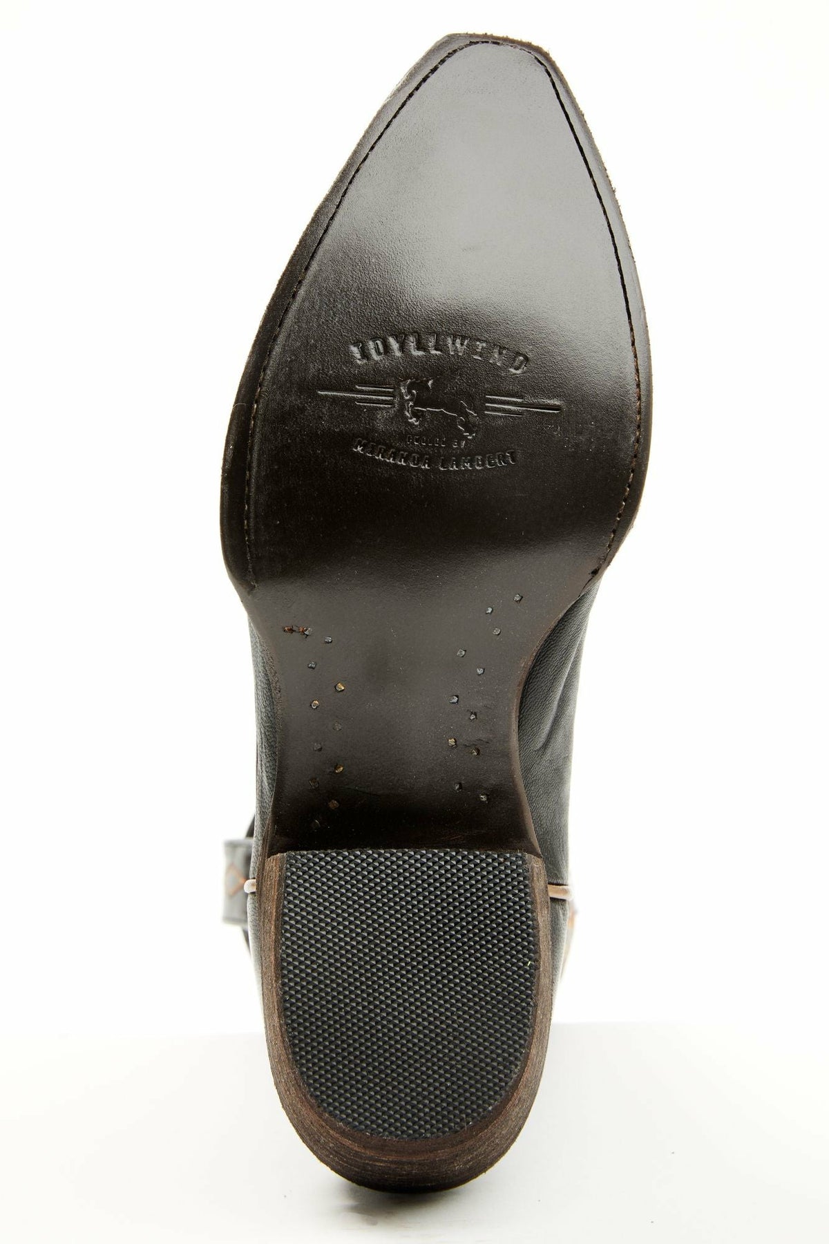 Wings Black Western Boots - Snip Toe