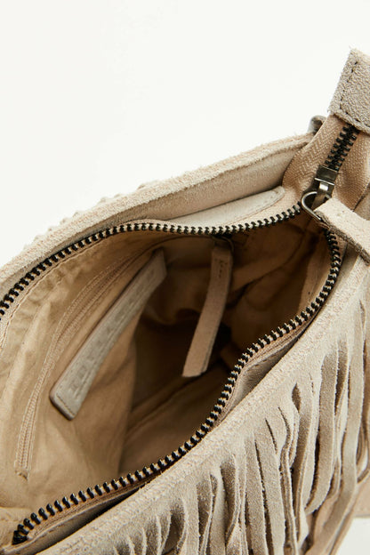 Camarillo Fringe Suede Crossbody Bag