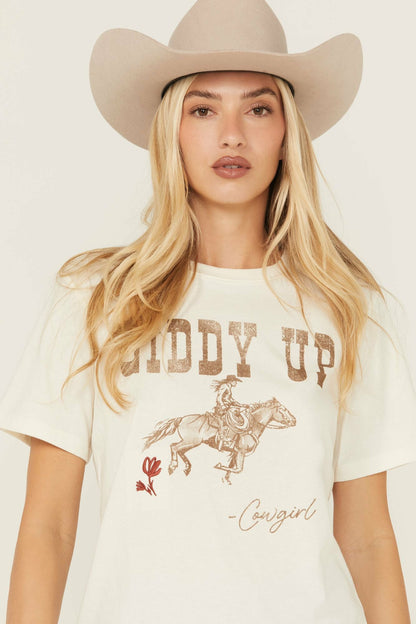 Giddy Up Short Sleeve Graphic Tee