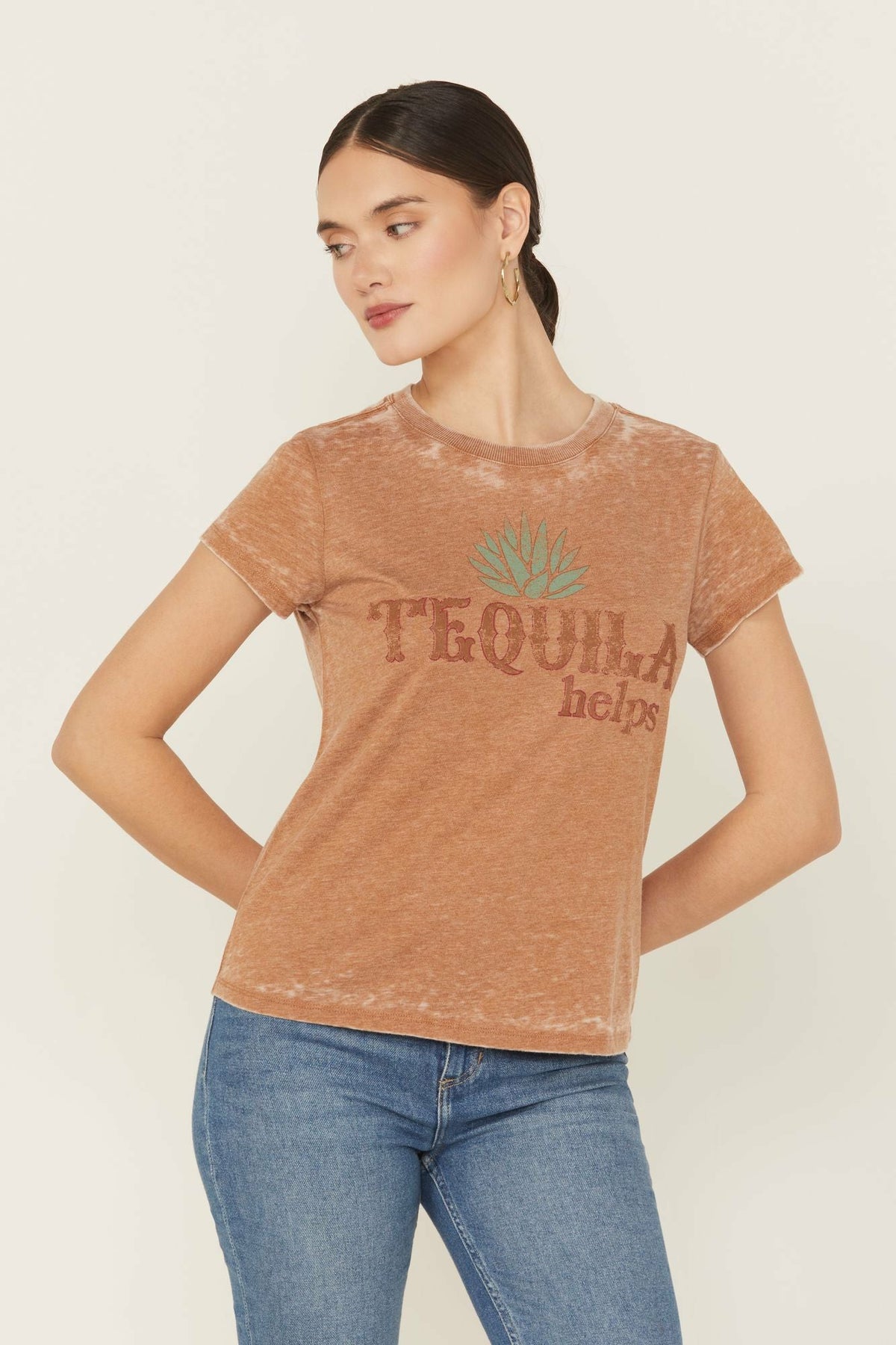 Tequila Helps Short Sleeve Graphic Tee