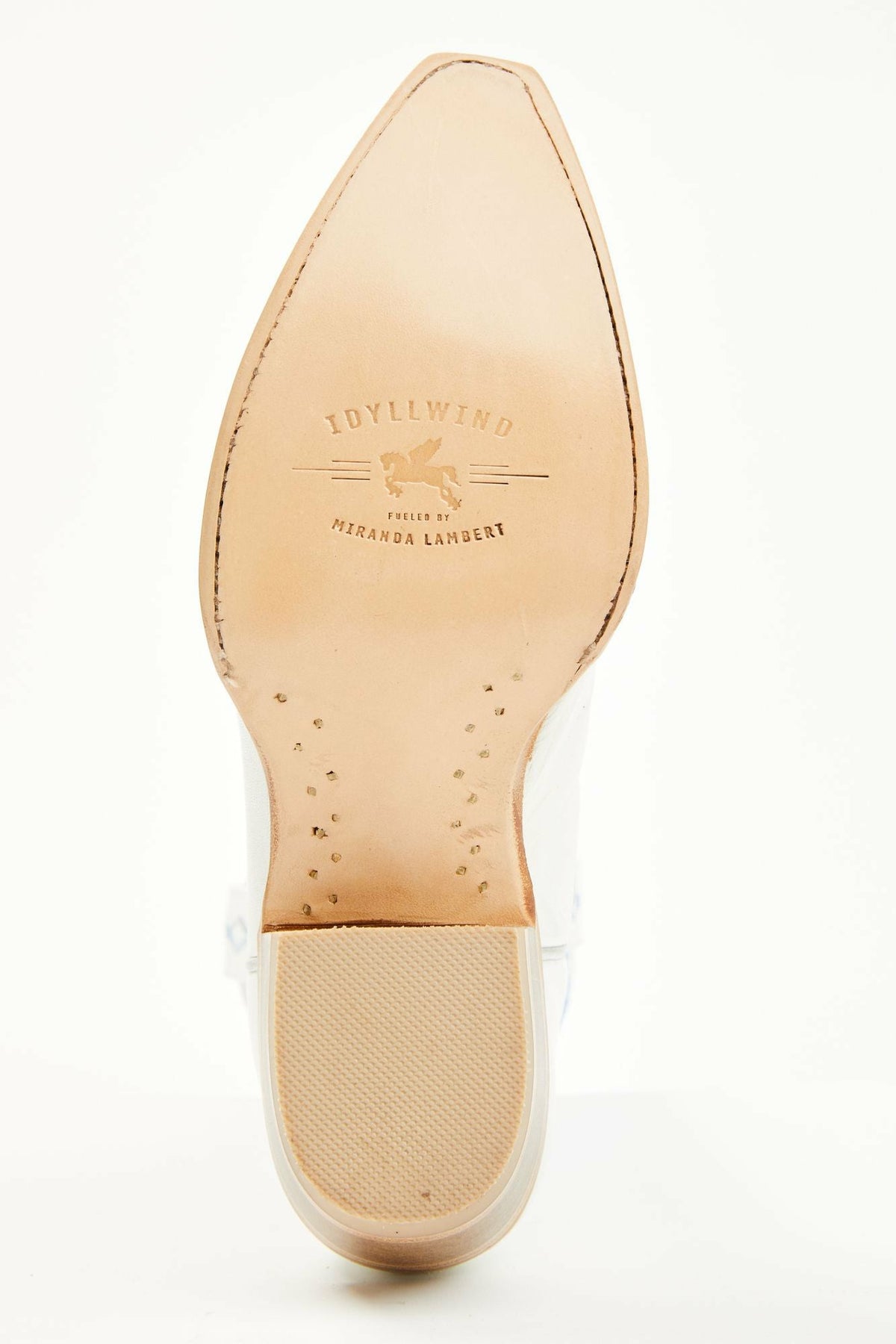 Wings White Western Boots - Snip Toe