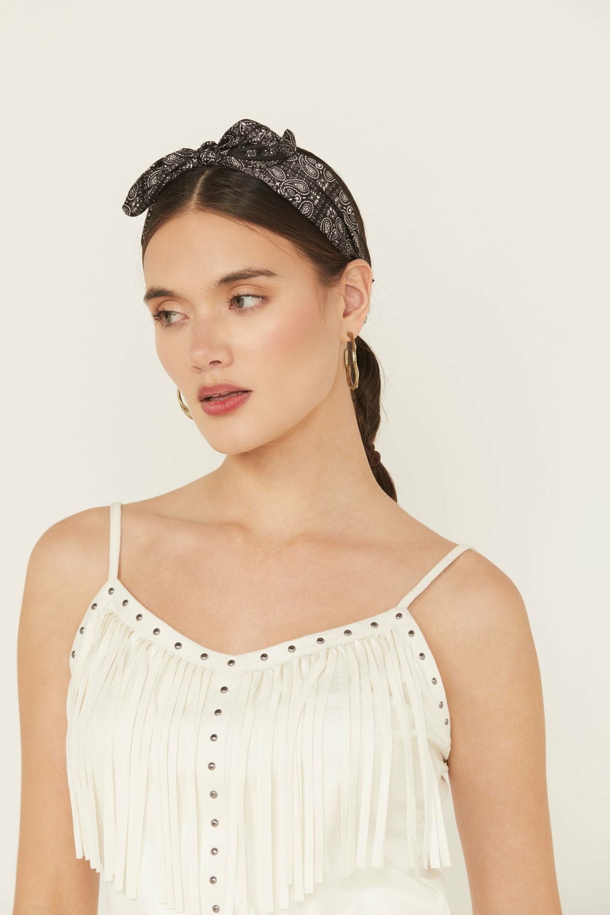 Glynda Bandana Print Headband