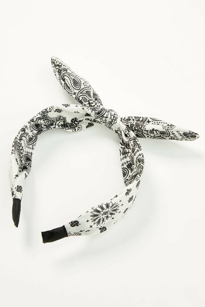 Glynda Bandana Print Headband