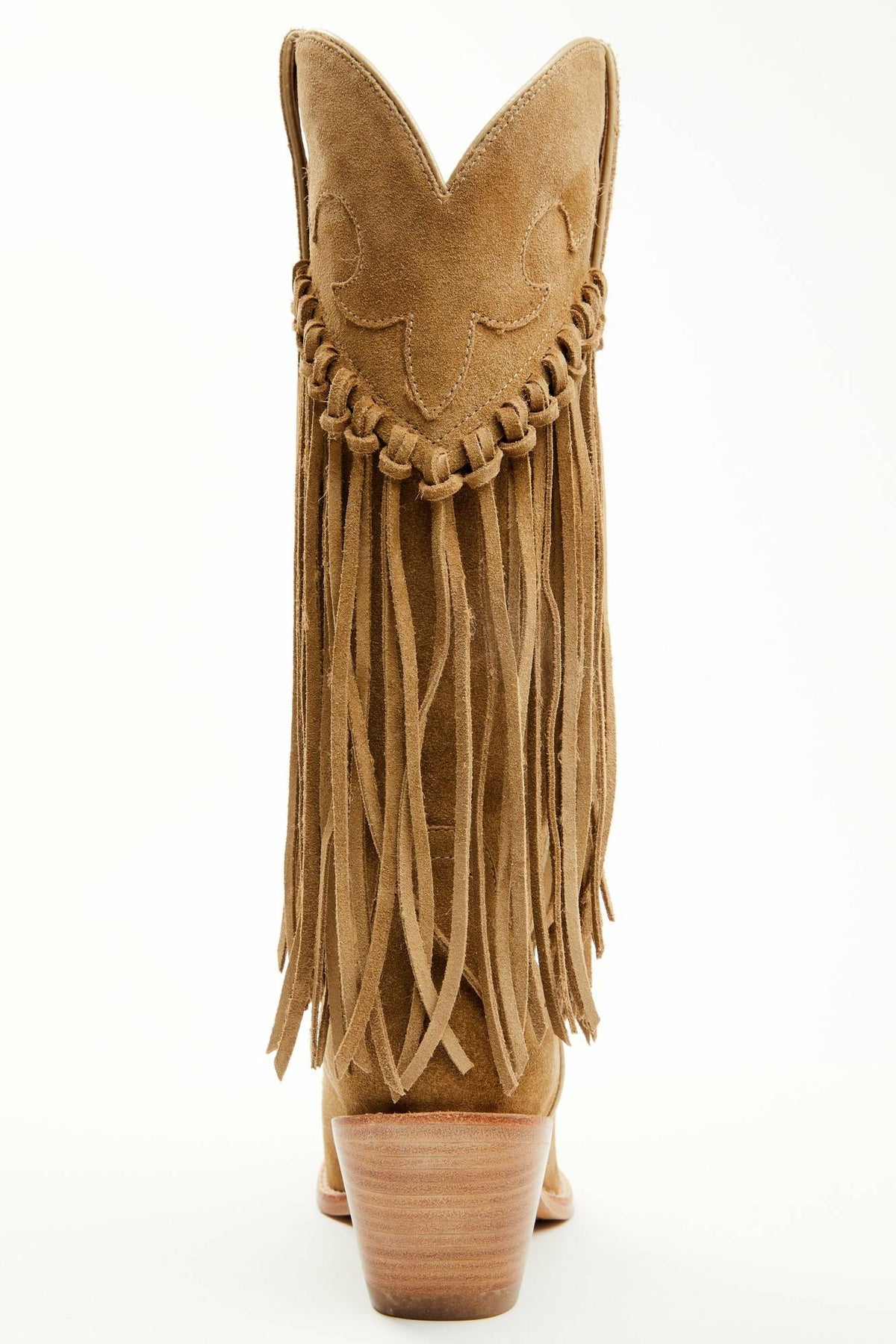 Sterling Fringe Tall Western Boots - Snip Toe