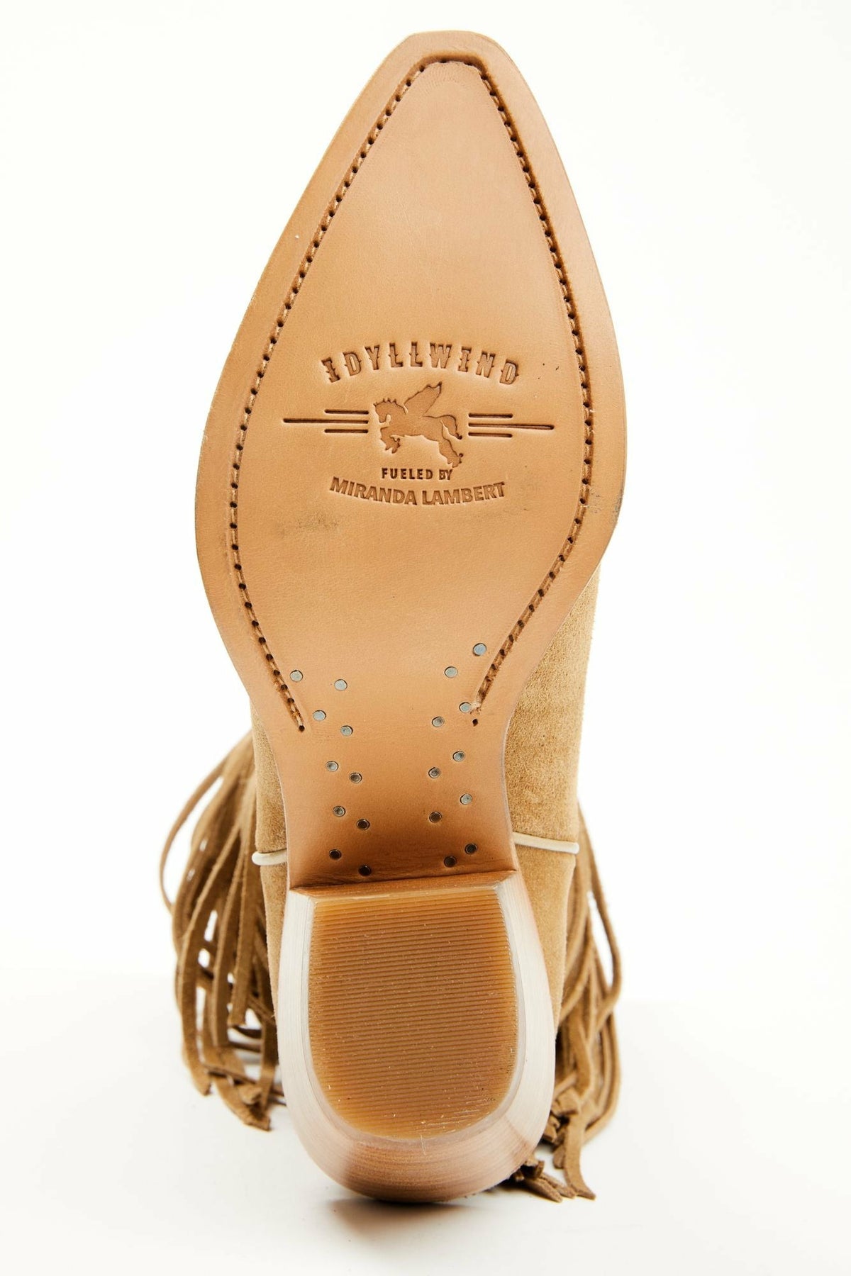 Sterling Fringe Tall Western Boots - Snip Toe