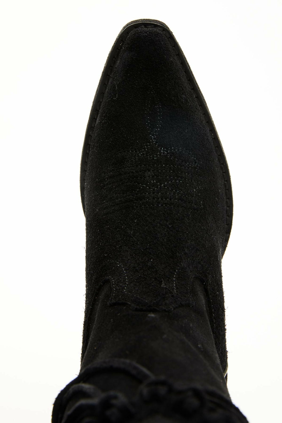 Sterling Fringe Tall Western Boots - Snip Toe