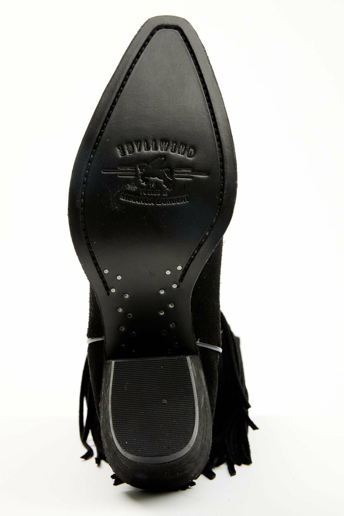 Sterling Fringe Tall Western Boots - Snip Toe