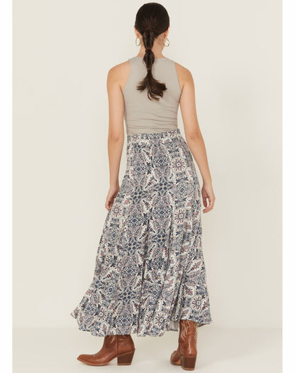 Garrison Printed Maxi Skirt