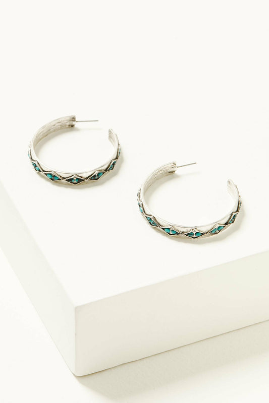 Cecilia Hoop Earrings