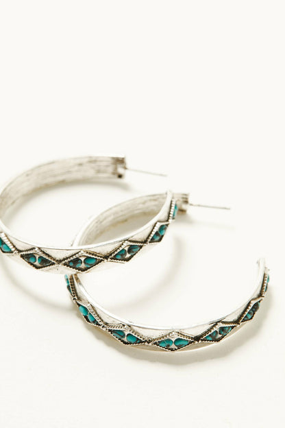 Cecilia Hoop Earrings