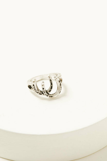 Calloway Double Horseshoe Ring Set - 5 Piece