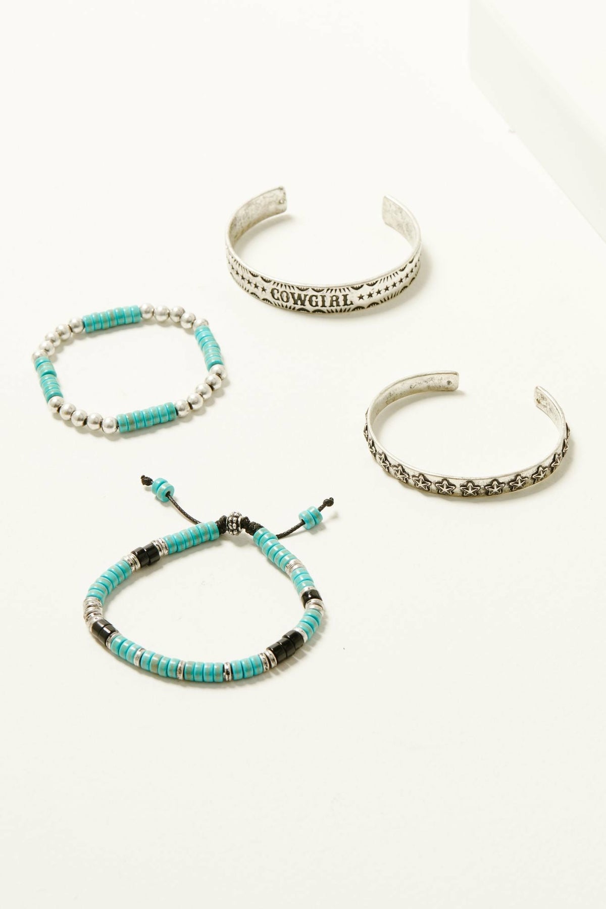 Amberwood Navajo pearl Bracelet Set - 4 Piece