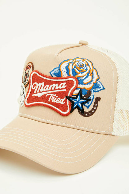 Mama Tried Multi-Patch Ball Cap