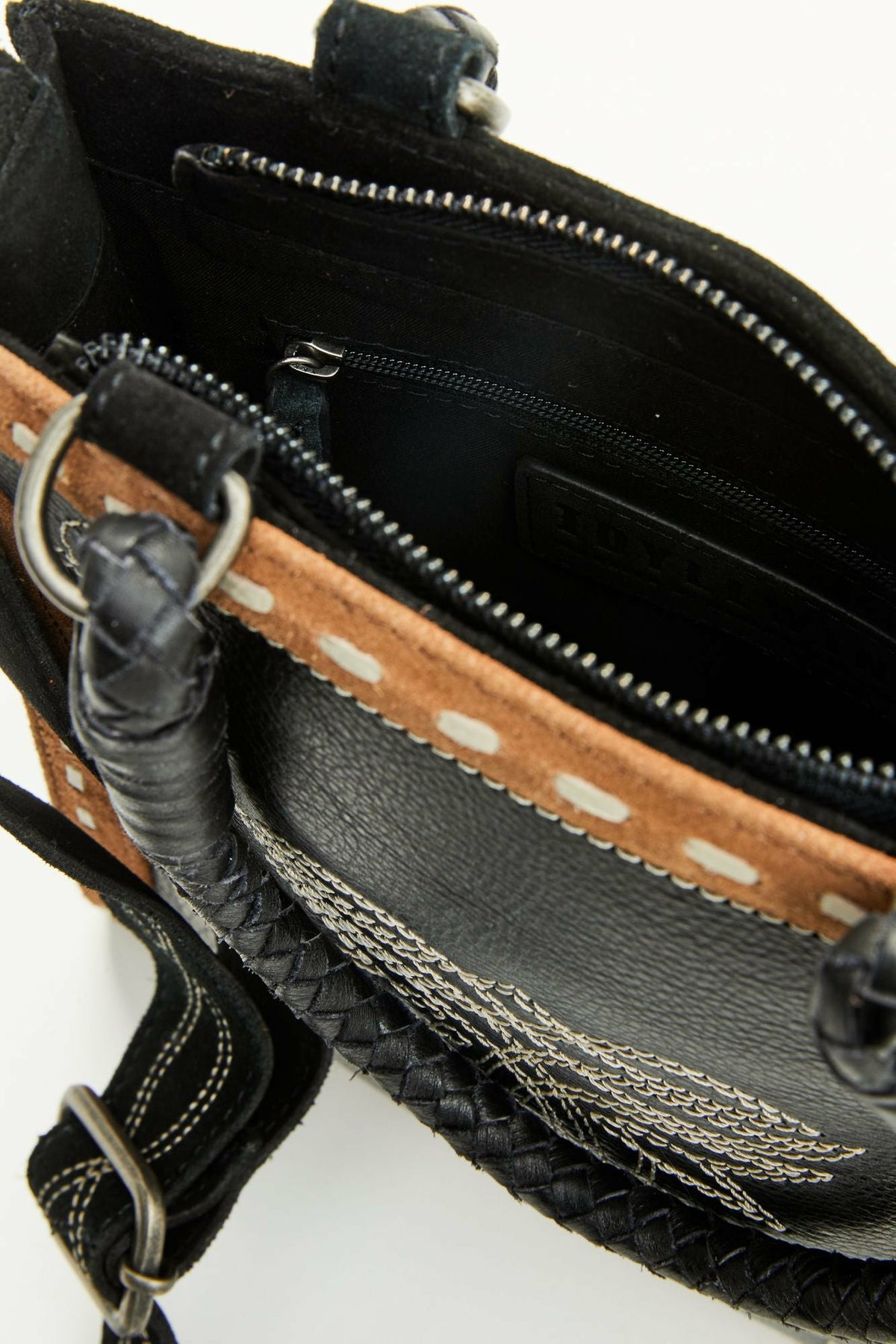 Elaine Boot Stitch Crossbody Bag