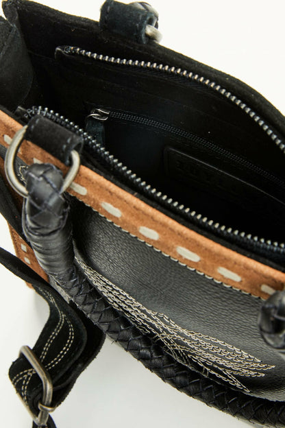 Elaine Boot Stitch Crossbody Bag