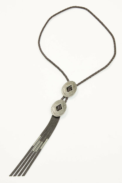 Clayborne Double Concho Bolo Tie