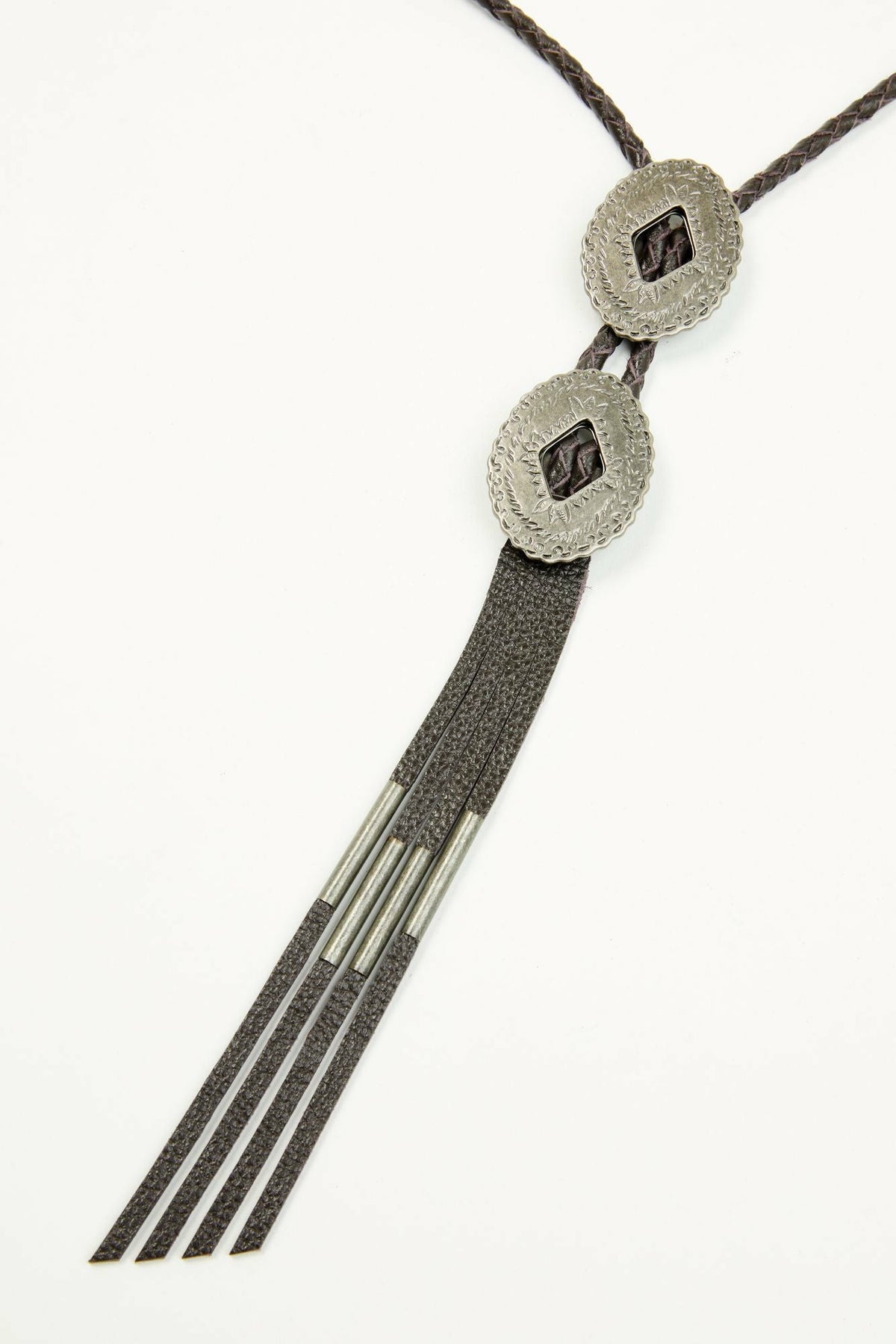 Clayborne Double Concho Bolo Tie
