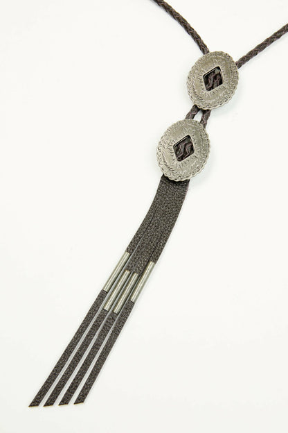 Clayborne Double Concho Bolo Tie