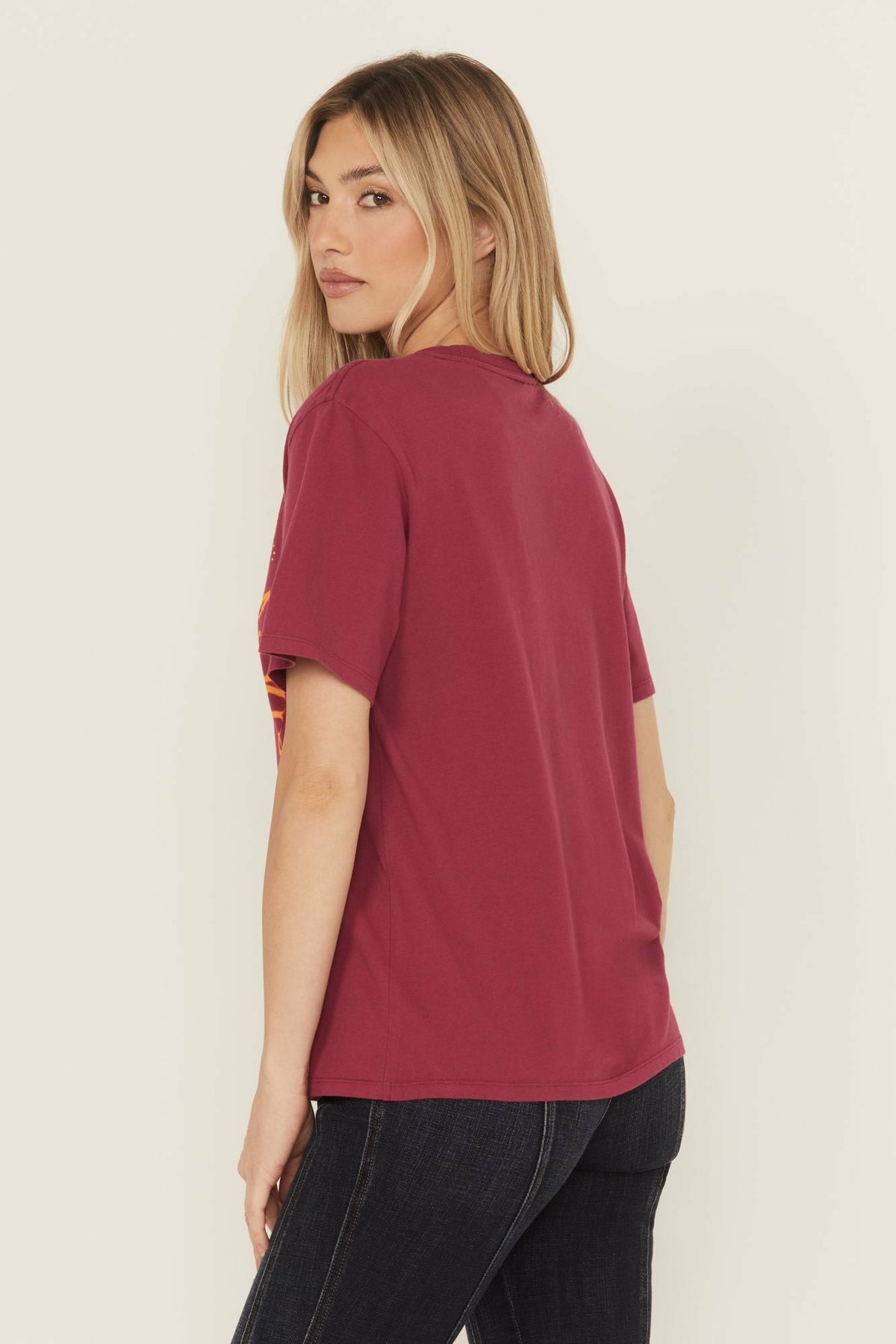 Rhinestone Music City Short Sleeve Boyfriend Graphic Tee