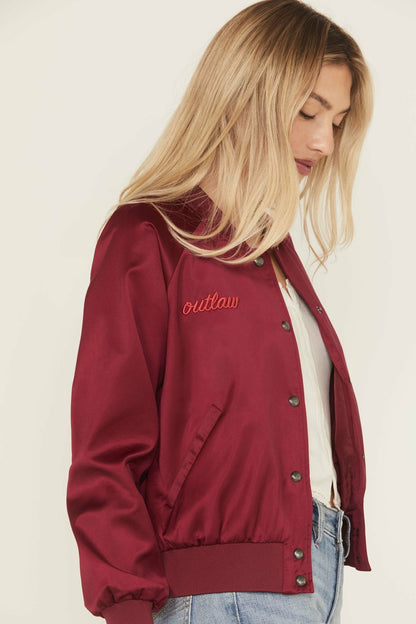 Nash Vegas Satin Bomber